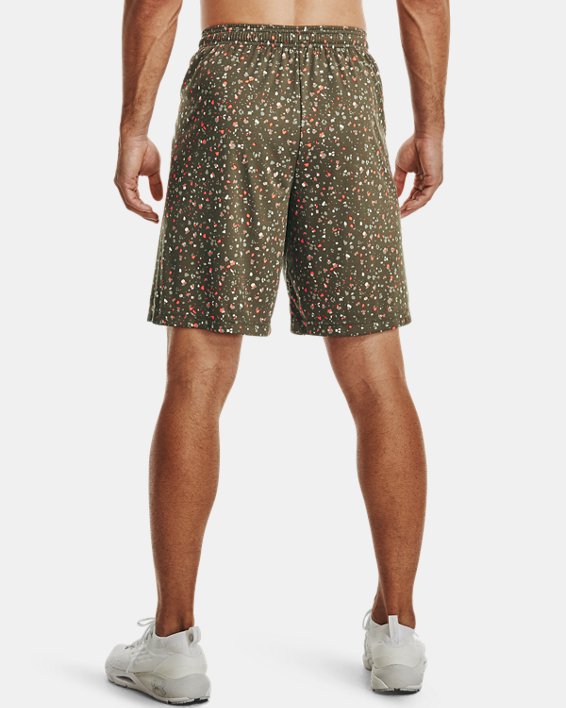Men's UA Tech™ Printed Shorts, Green, pdpMainDesktop image number 1